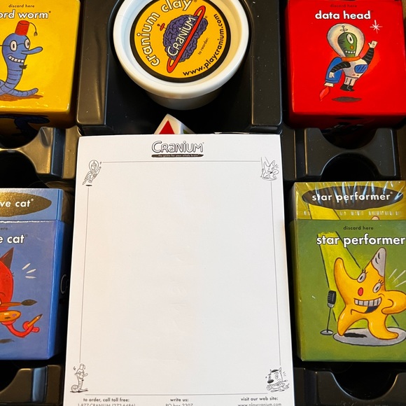 CRANIUM GAME ✅ All PIECES INCLUDED, 2 GAME CARD PACKERS ARE SEALED✅ - Picture 5 of 8